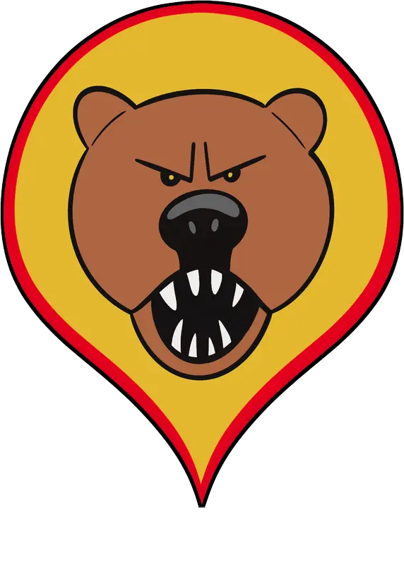 Bear pin